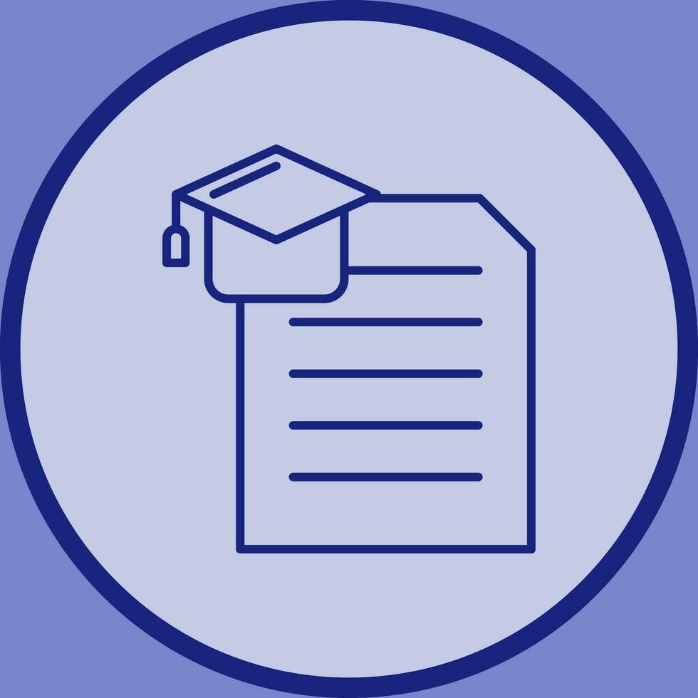 Degree Vector Icon