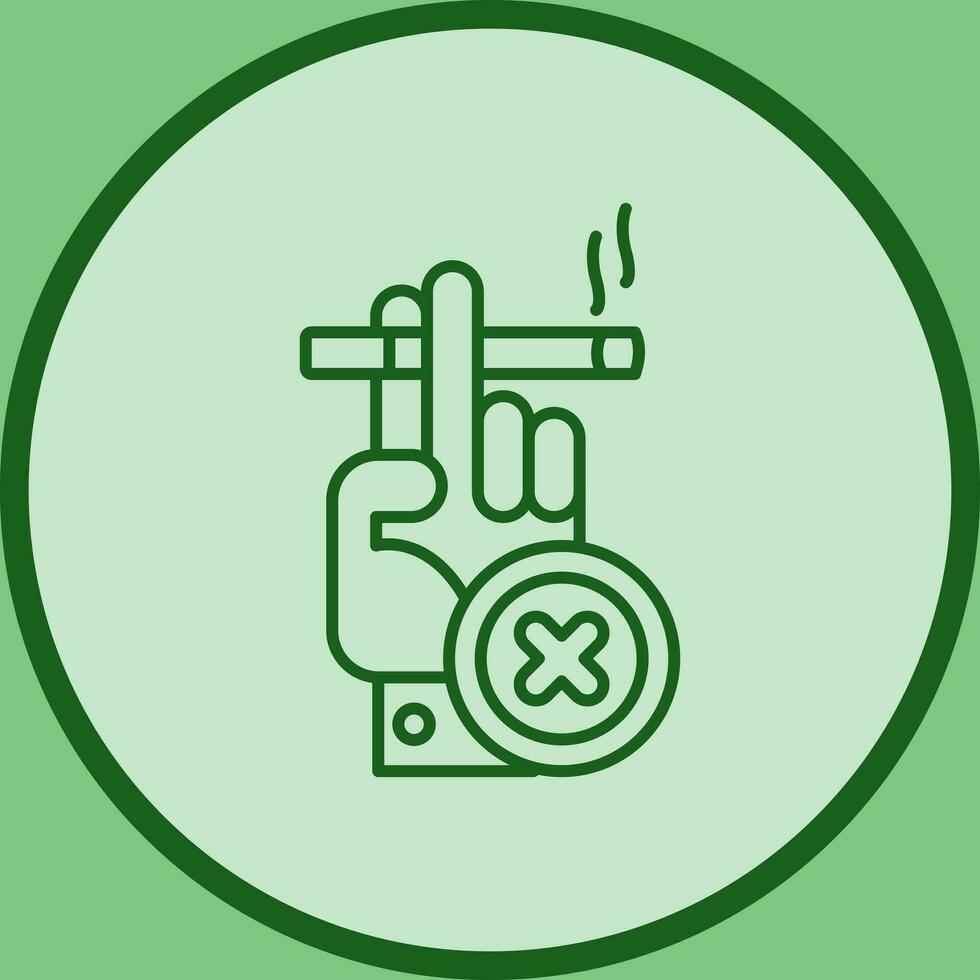 Quit Smoking Vector Icon