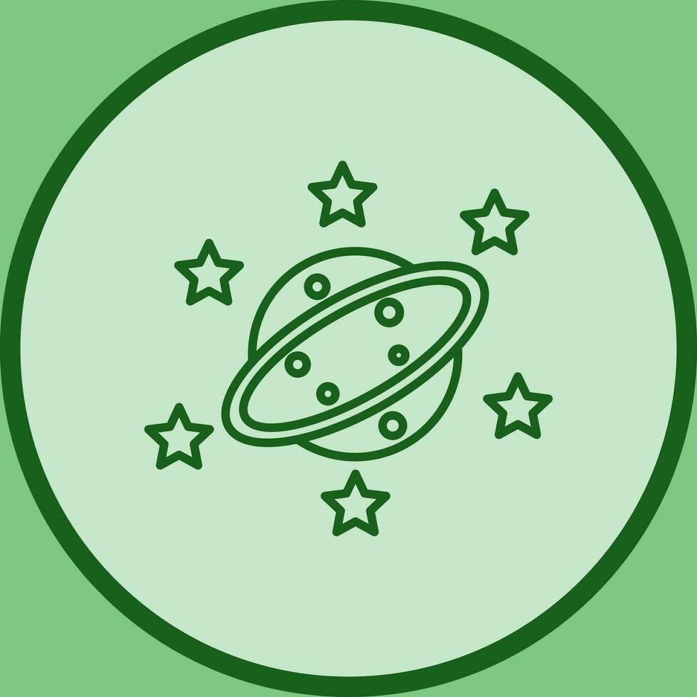 Saturn Vector Icon