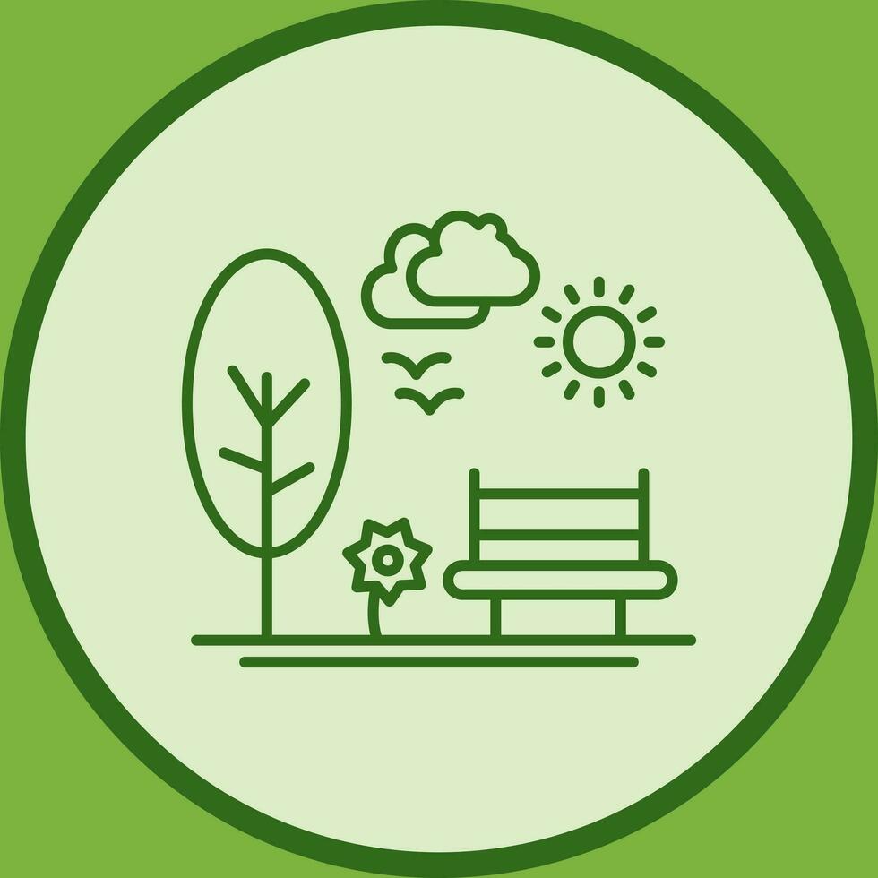 Park Vector Icon