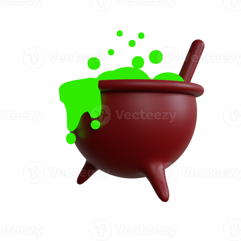 3d rendering of halloween day icons png