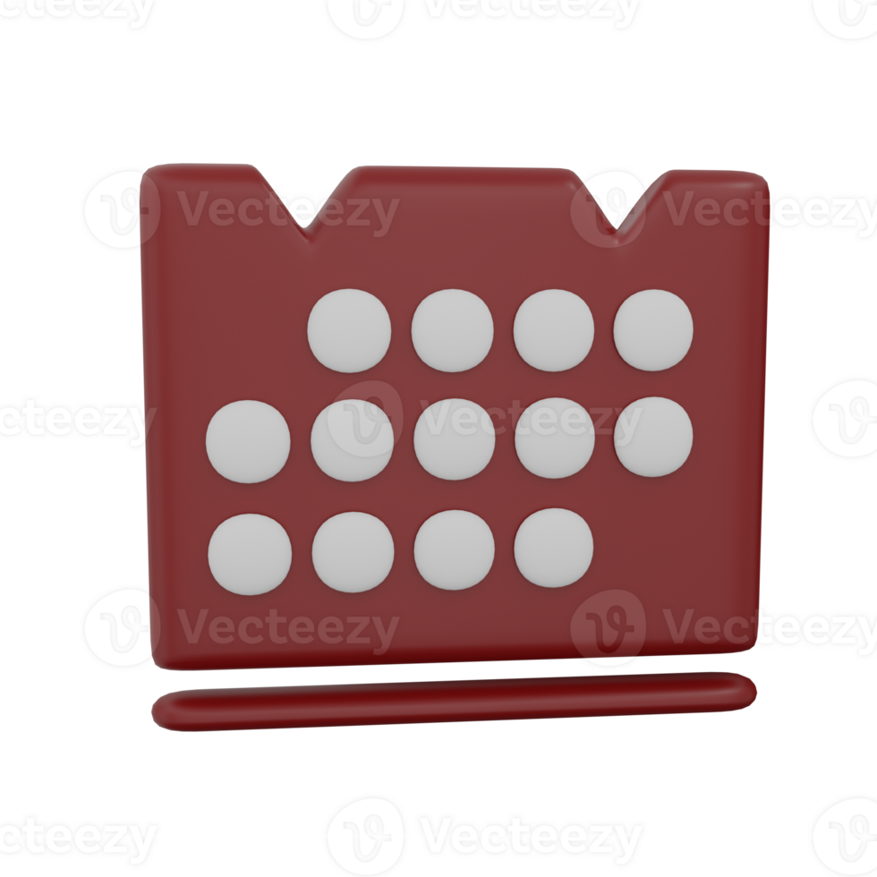 3d rendering of us contact icon png