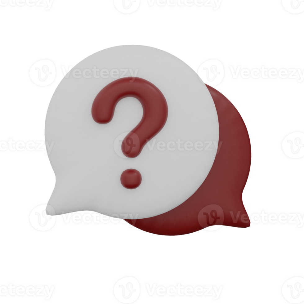 3d rendering of us contact icon png