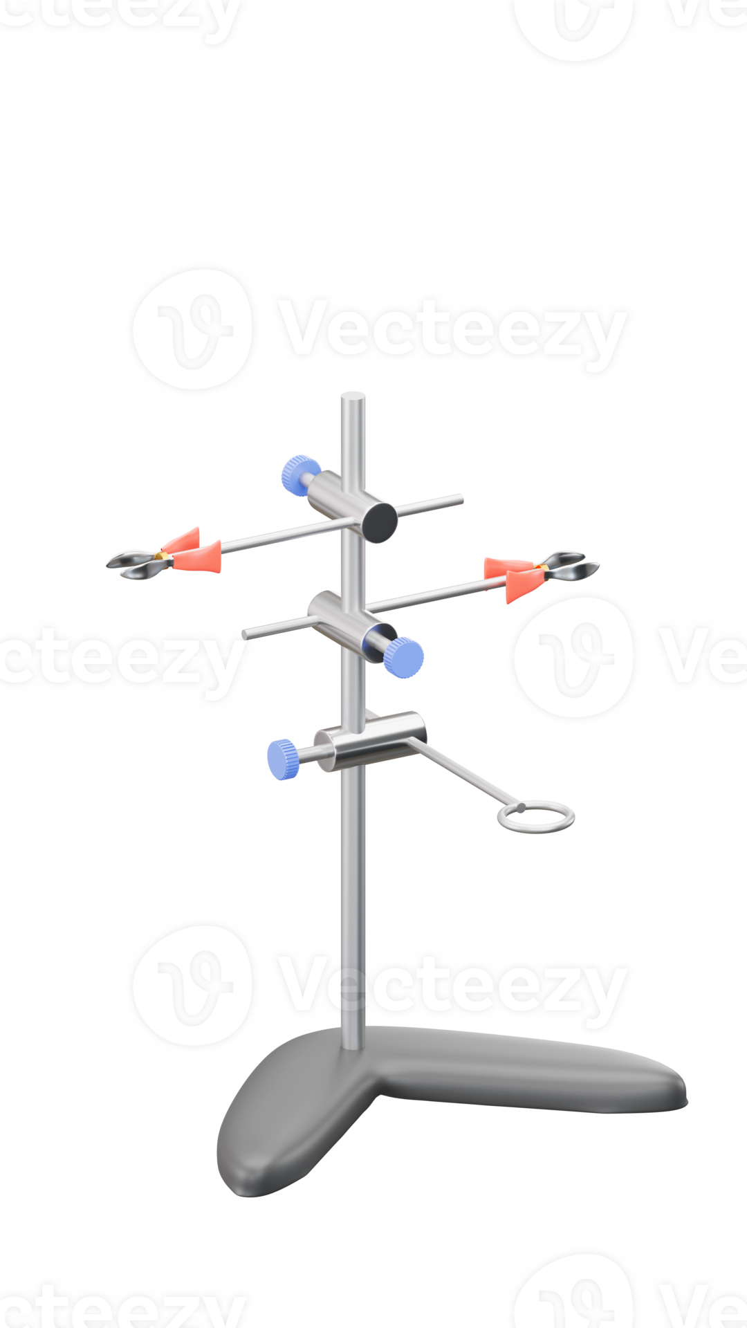 3D rendering of Laboratory Test Tube Grip Stand Holder, Scientific