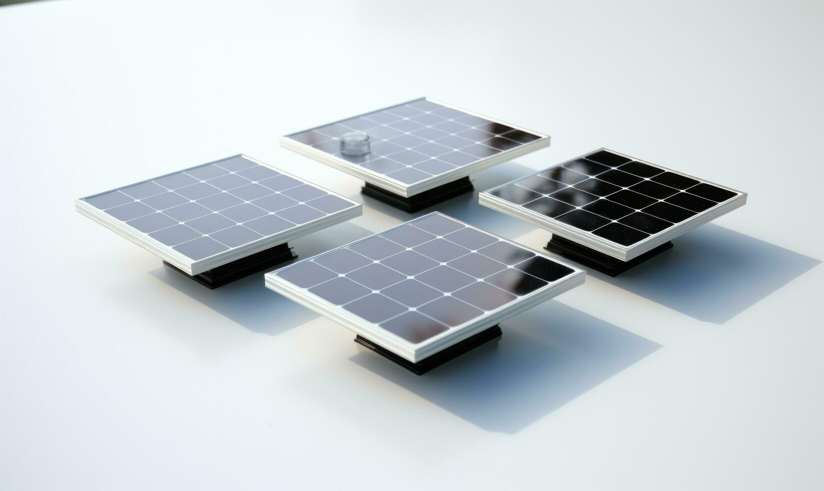 Few solar panels photo