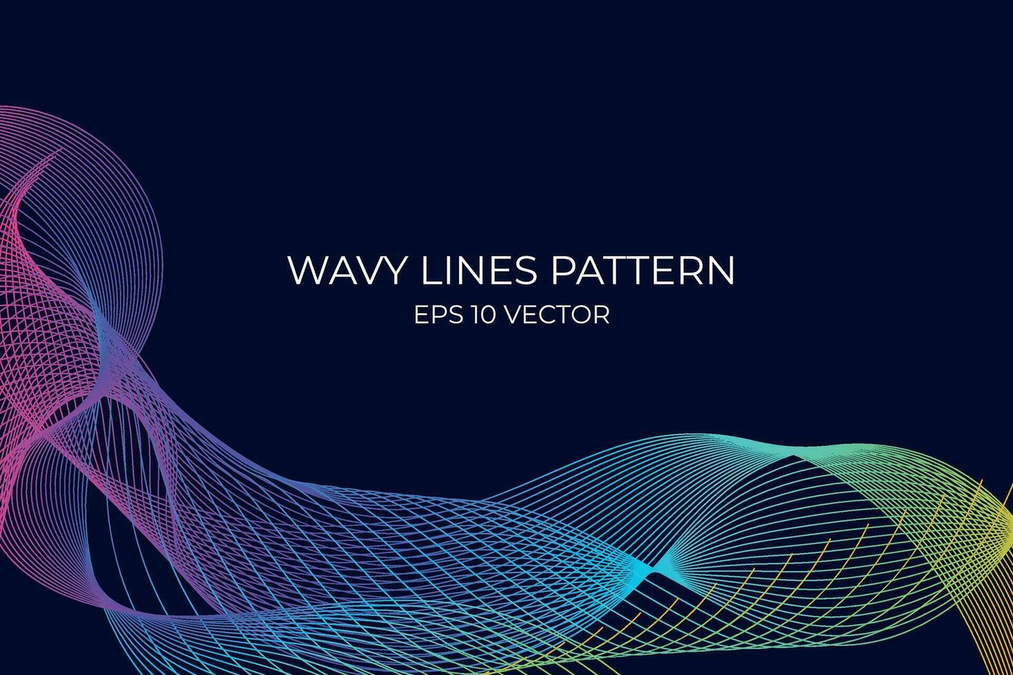 vector ondulado líneas modelo suave curva fluido dinámica azul verde degradado ligero aislado en Armada antecedentes. concepto para tecnología, digital, comunicación, ciencia, música.