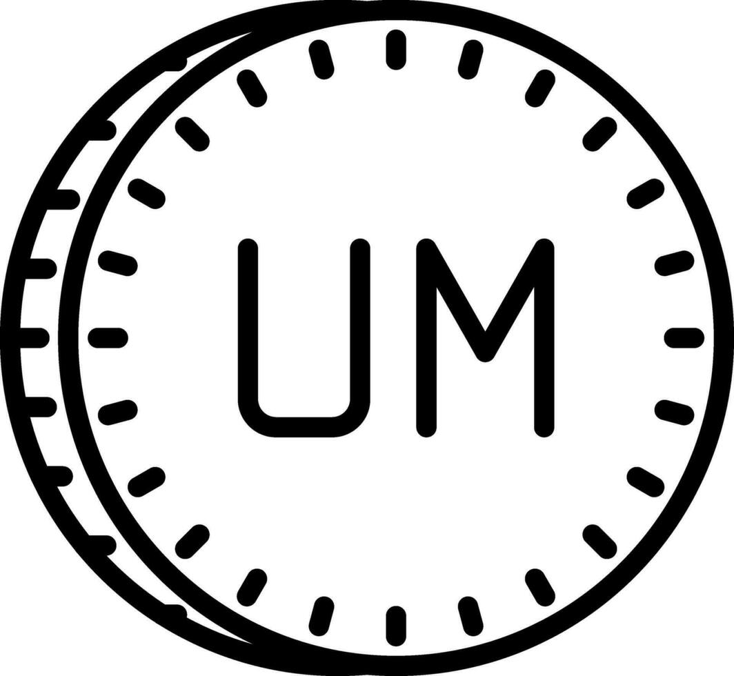 mauritano vector icono diseño