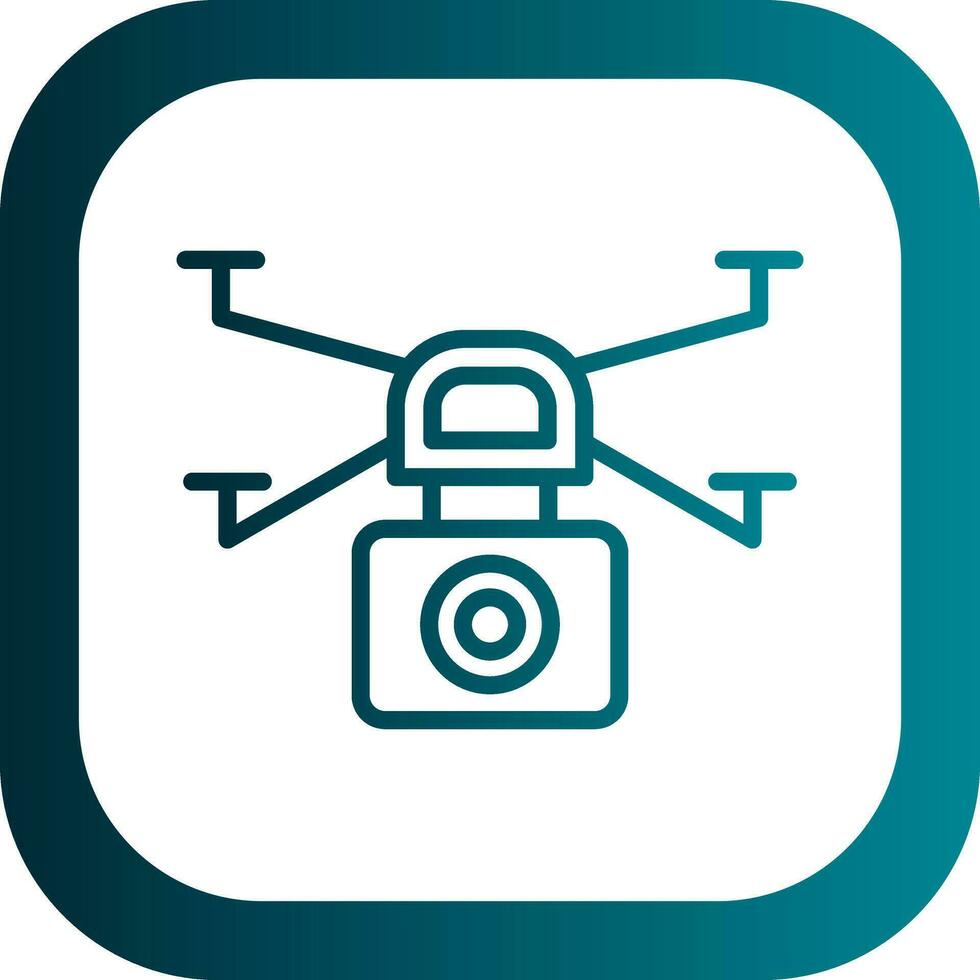 Drone Vector Icon Design