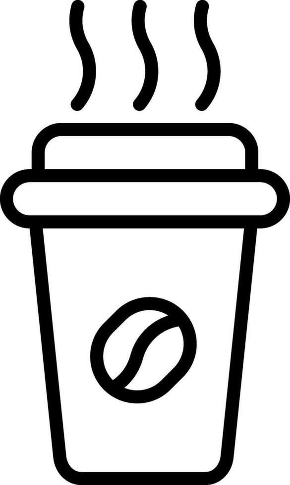 Coffee Cup Vector Icon Design