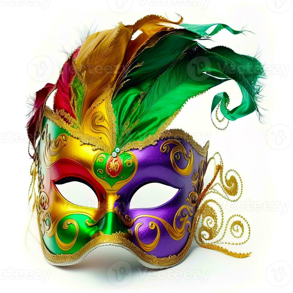 Mardi gras festive carnival mask photo