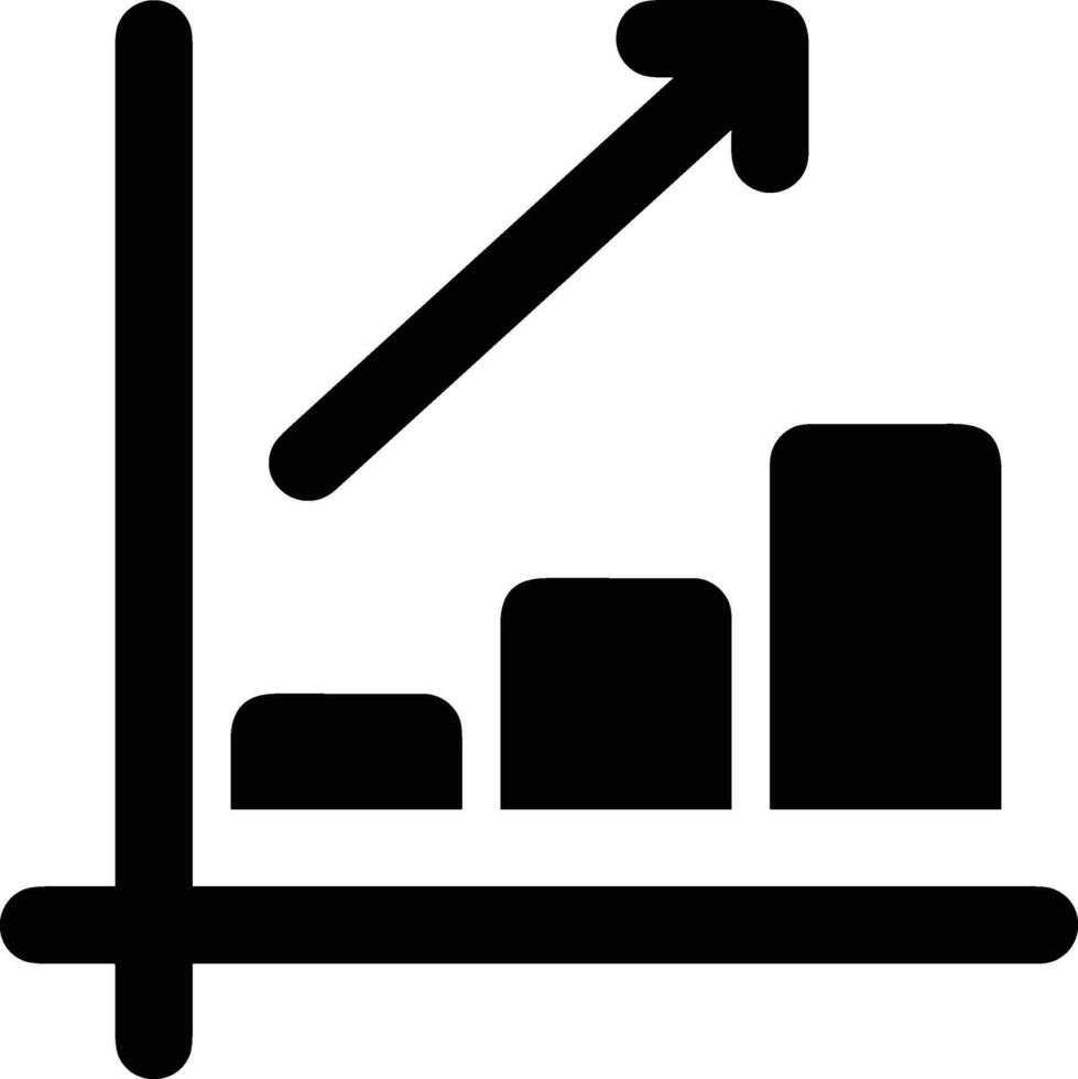 Growth business icon symbol vector image. Illustration of the progress outline infographic strategy  development design image