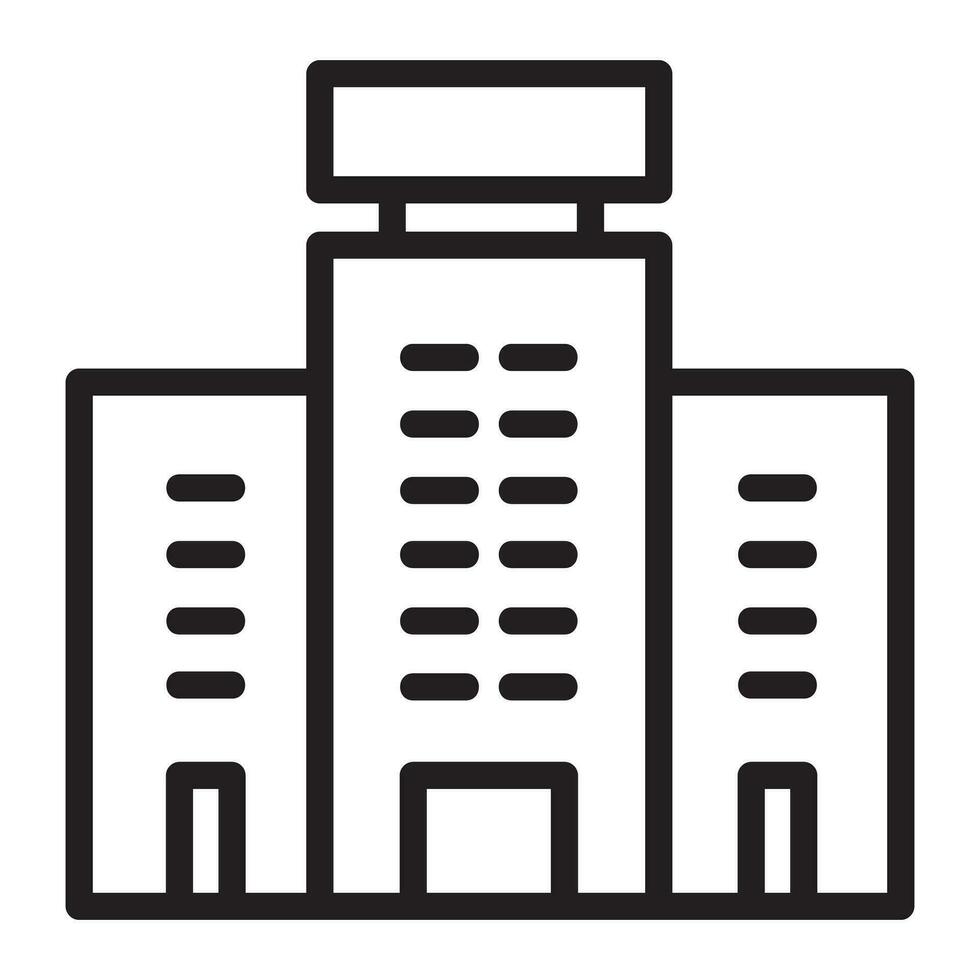 Office Vector Icon, Lineal style, from accounting icons collection, isolated on white Background.