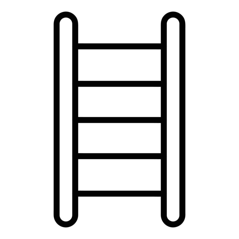 Stair Vector Icon, Lineal style icon, from Agriculture icons collection, isolated on white Background.