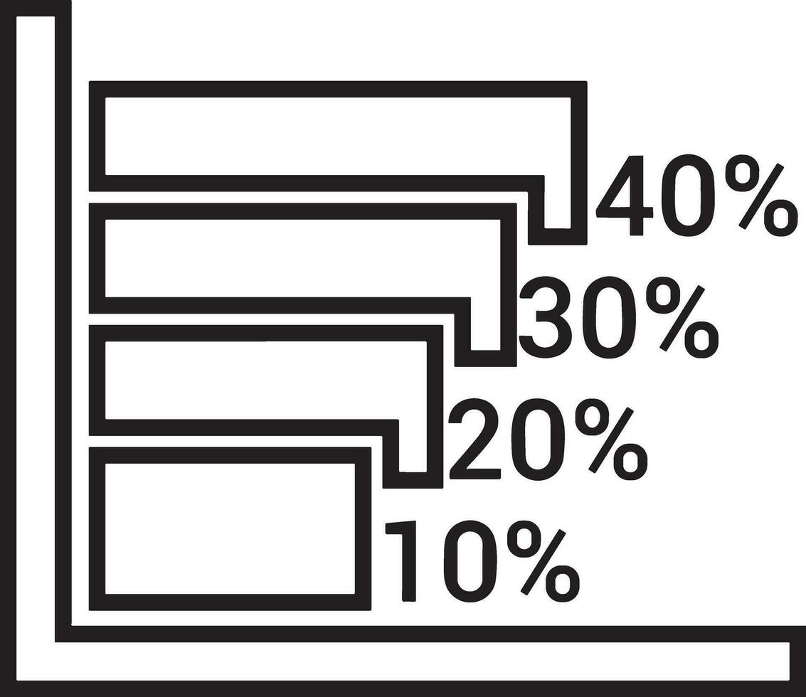 crecimiento negocio icono símbolo vector imagen. ilustración de el Progreso contorno infografía estrategia desarrollo diseño imagen