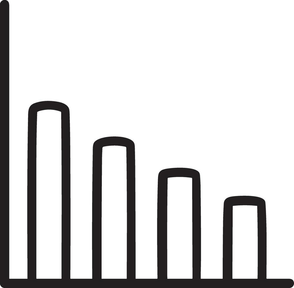 Growth business icon symbol vector image. Illustration of the progress outline infographic strategy  development design image