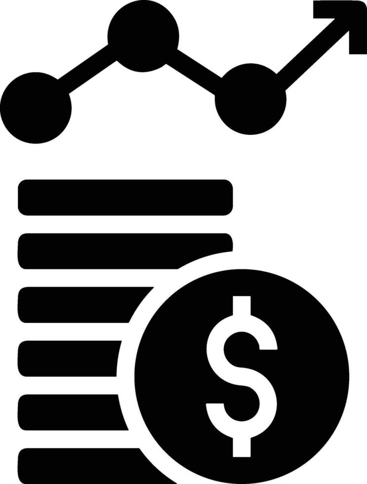 Growth business icon symbol vector image. Illustration of the progress outline infographic strategy  development design image