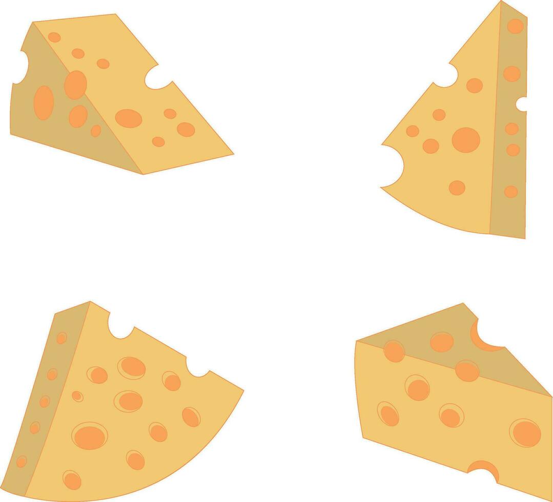 Cheese Lover Icon with Simple Design. Vector Illustration