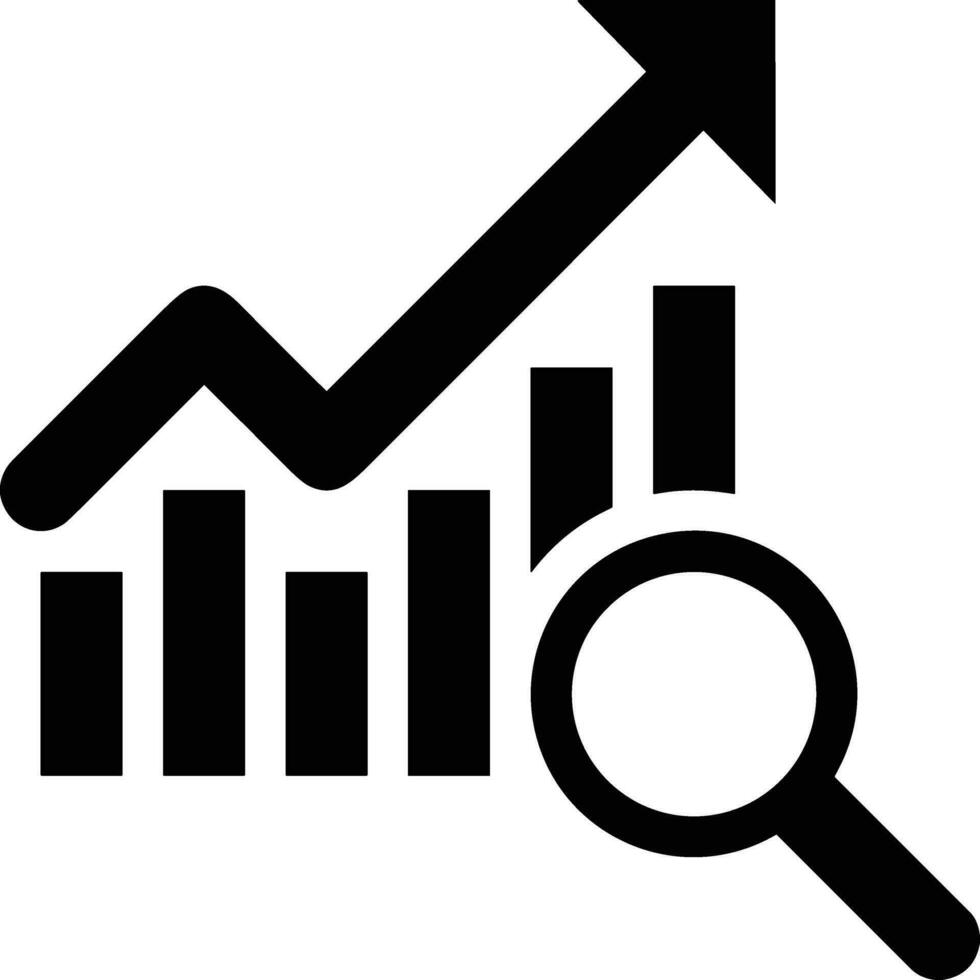 Growth business icon symbol vector image. Illustration of the progress outline infographic strategy  development design image