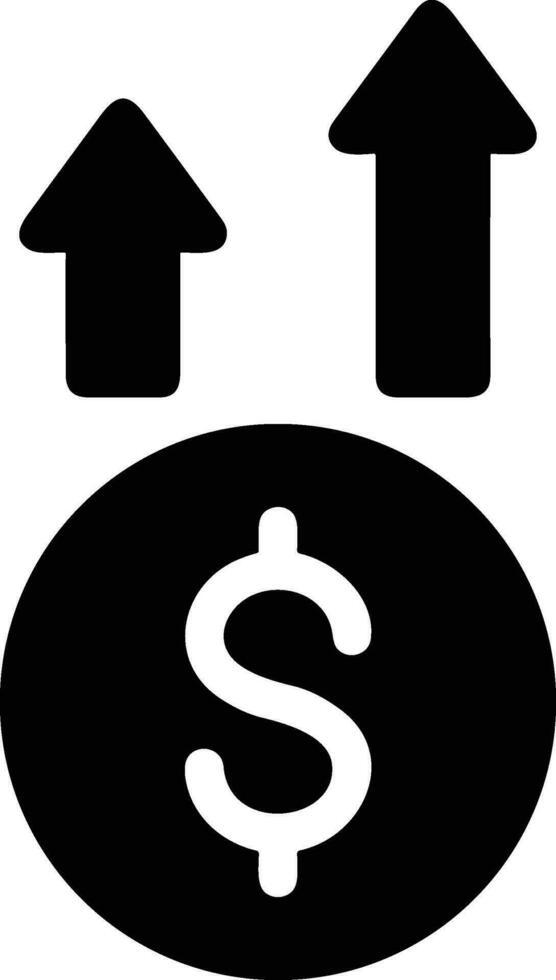 Growth business icon symbol vector image. Illustration of the progress outline infographic strategy  development design image