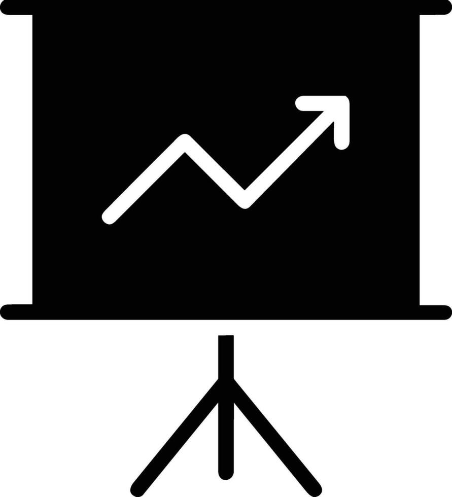 Growth business icon symbol vector image. Illustration of the progress outline infographic strategy  development design image