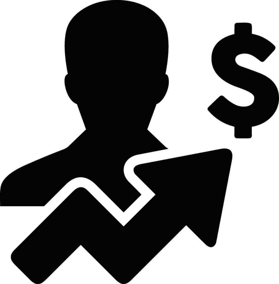Growth business icon symbol vector image. Illustration of the progress outline infographic strategy  development design image