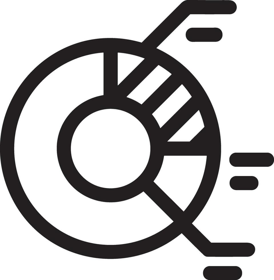 Growth business icon symbol vector image. Illustration of the progress outline infographic strategy  development design image