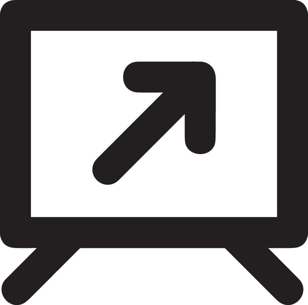 Growth business icon symbol vector image. Illustration of the progress outline infographic strategy  development design image