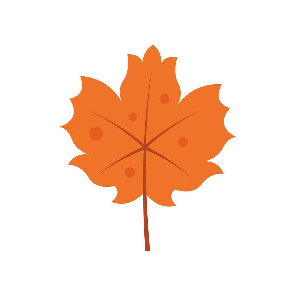 Autumn Leaf Illustration Element Vector , Nature Leaf Autumn