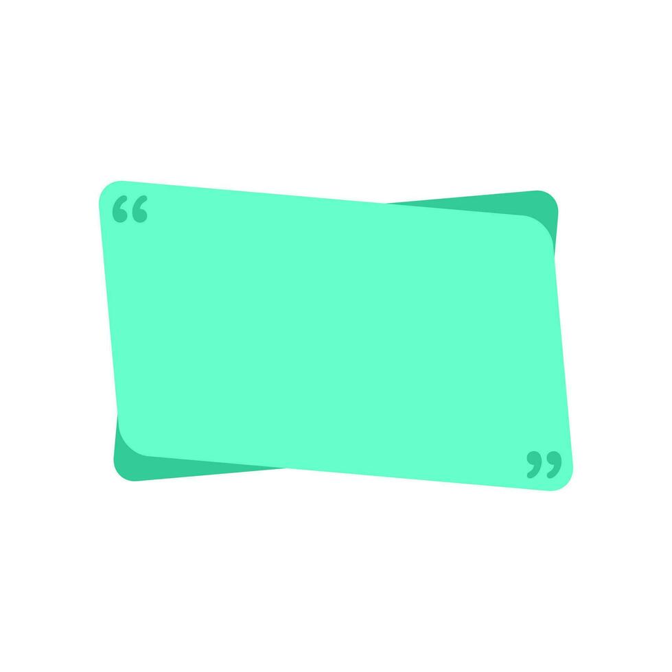 Text Box Element Vector , Comment Shape Illustration , Quote Element Vector
