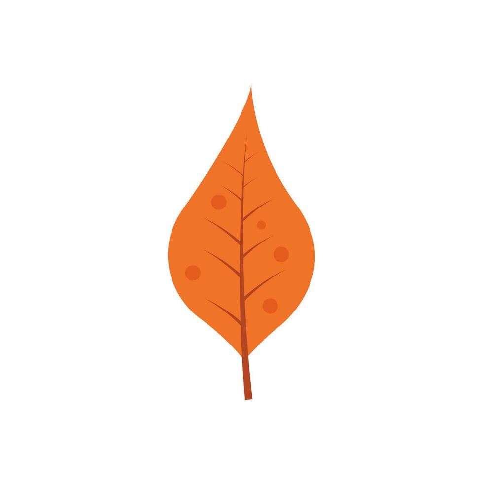 Autumn Leaf Illustration Element Vector , Nature Leaf Autumn