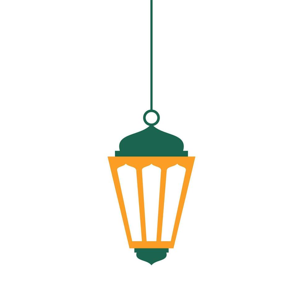 Lantern Element Vector Background . Muslim Element Template . Festival Element Template Vector .