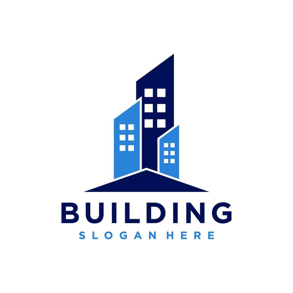 Building Logo Element Vector . Contruction Element Verctor Logo . Real Estate Logo