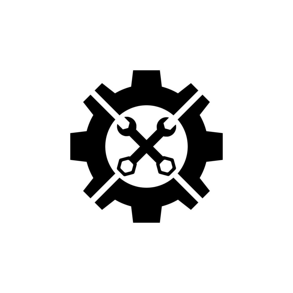 Setting Icon Vector Element Free , Gear Icon , Setting Logo Element