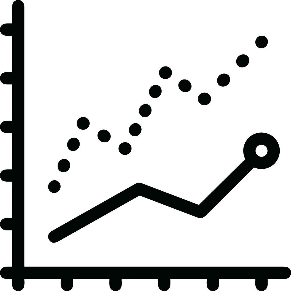 Growth business icon symbol vector image. Illustration of the progress outline infographic strategy  development design image