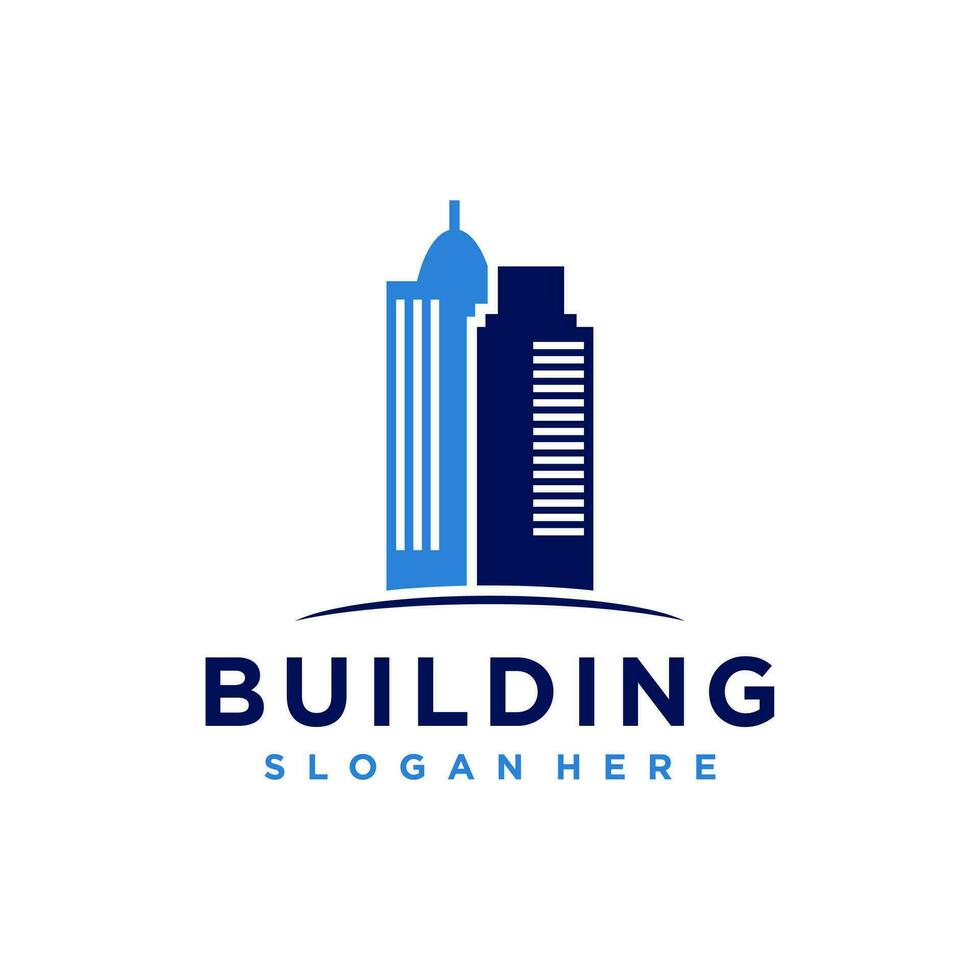 Building Logo Element Vector . Contruction Element Verctor Logo . Real Estate Logo