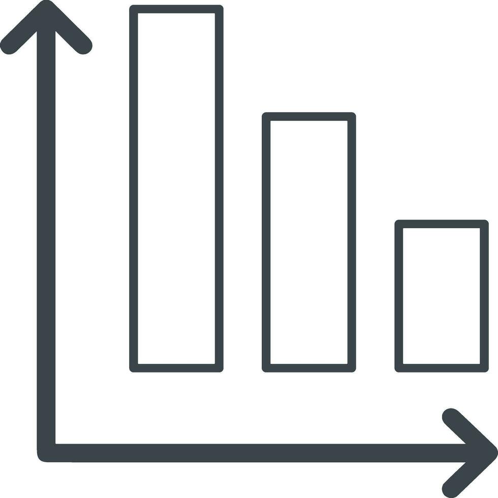 crecimiento negocio icono símbolo vector imagen. ilustración de el Progreso contorno infografía estrategia desarrollo diseño imagen