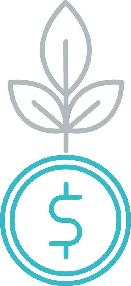 Growth business icon symbol vector image. Illustration of the progress outline infographic strategy  development design image