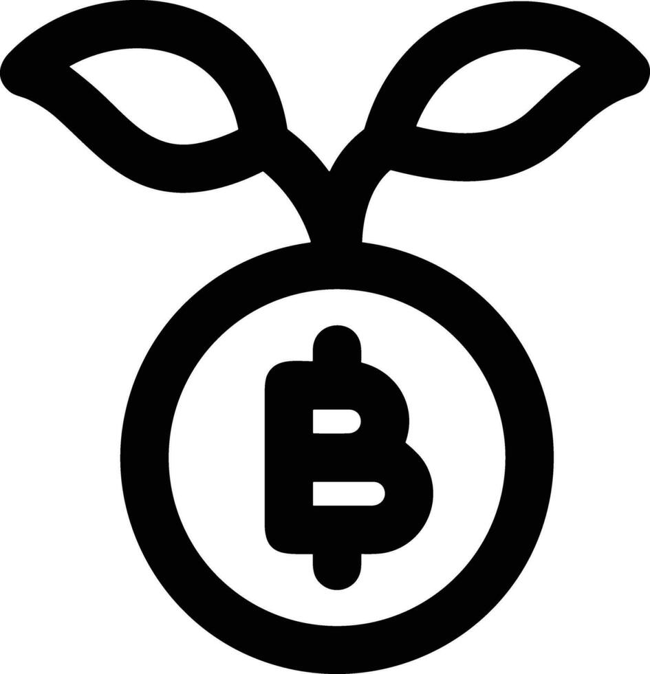 Growth business icon symbol vector image. Illustration of the progress outline infographic strategy  development design image