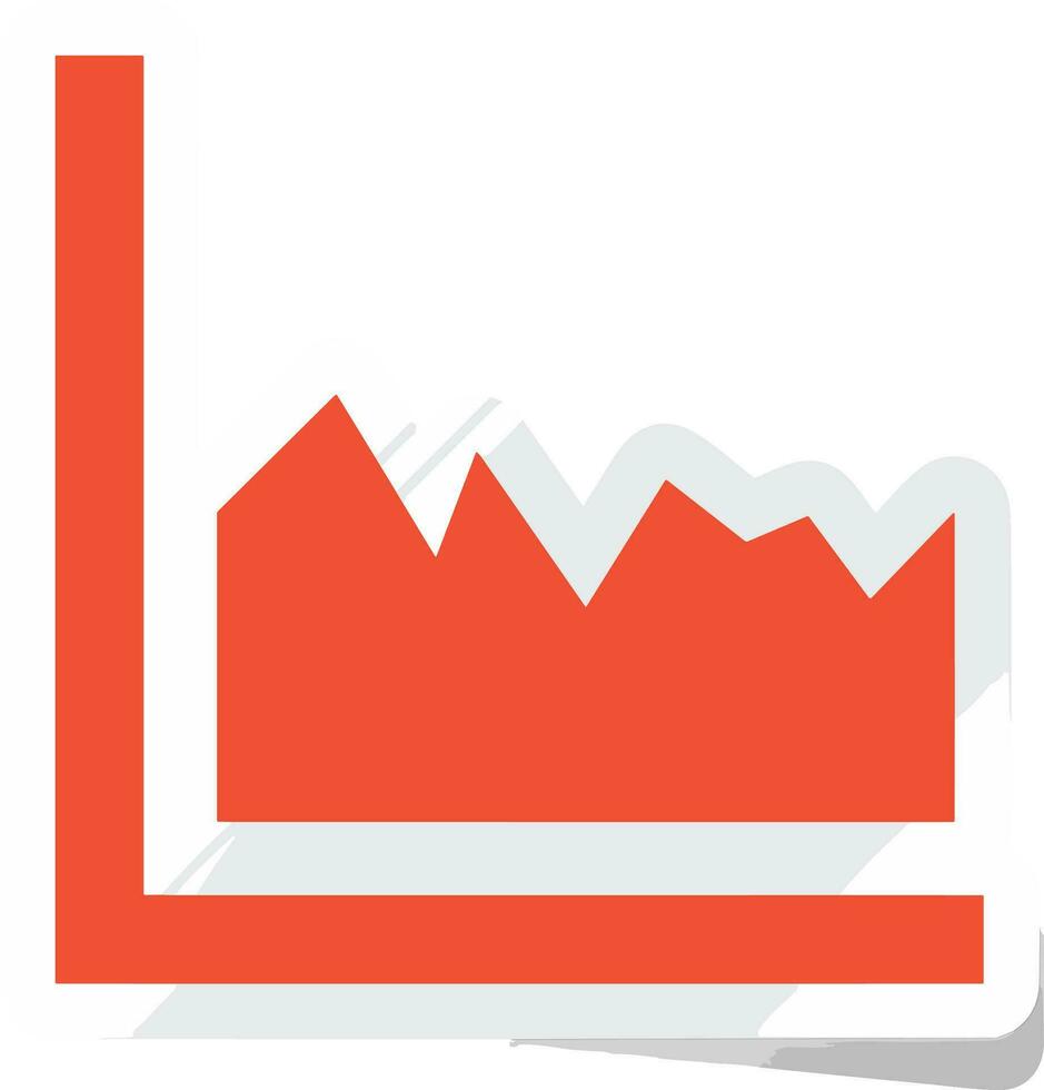 Growth business icon symbol vector image. Illustration of the progress outline infographic strategy  development design image