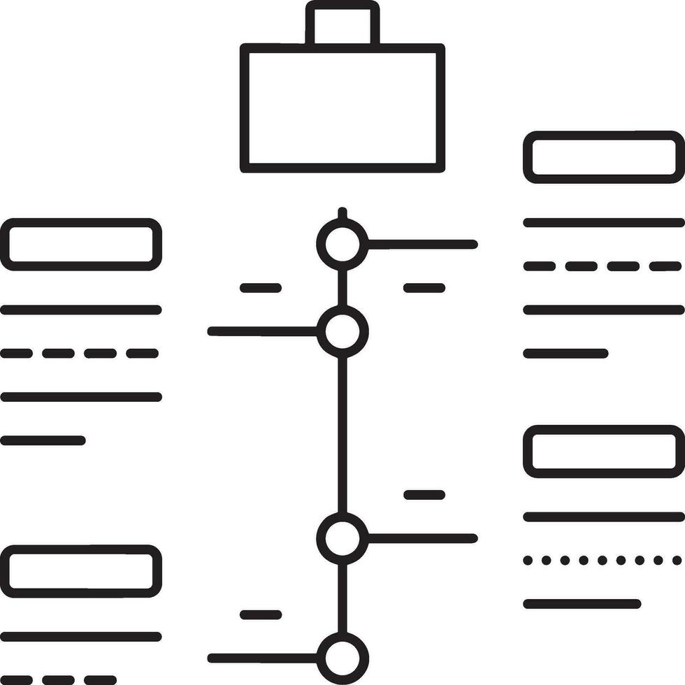 Growth business icon symbol vector image. Illustration of the progress outline infographic strategy  development design image