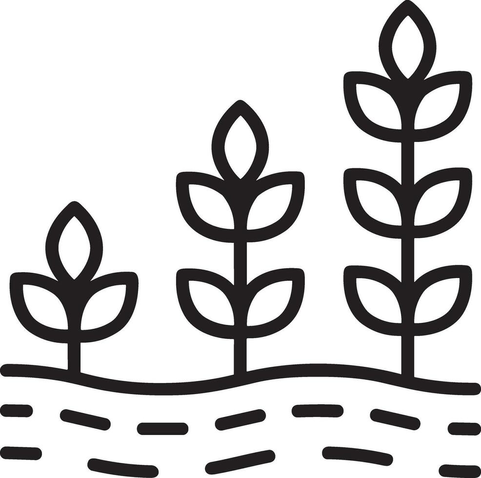 Growth business icon symbol vector image. Illustration of the progress outline infographic strategy  development design image