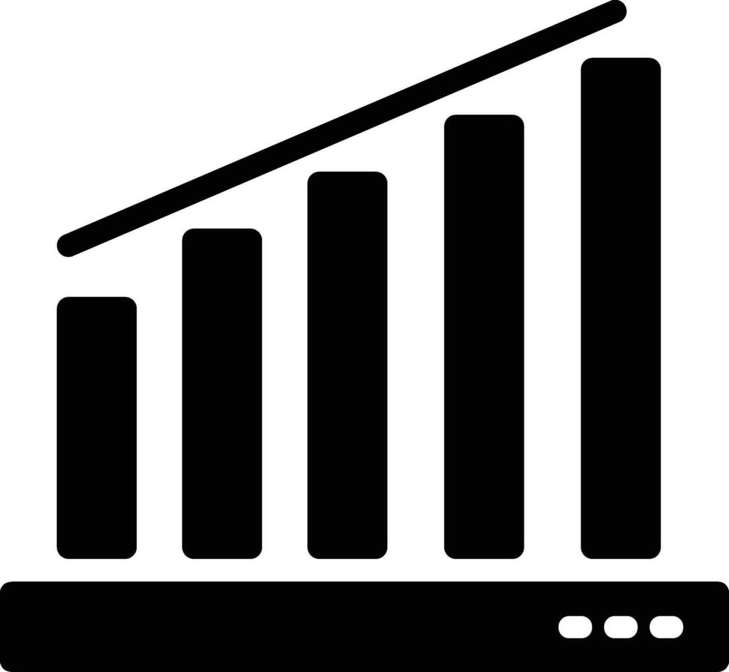 Growth business icon symbol vector image. Illustration of the progress outline infographic strategy  development design image