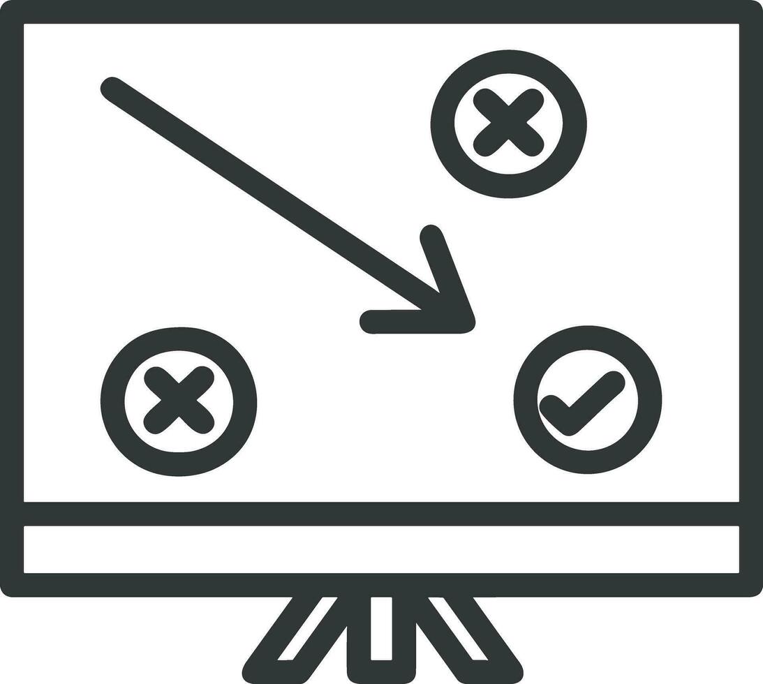 Growth business icon symbol vector image. Illustration of the progress outline infographic strategy  development design image