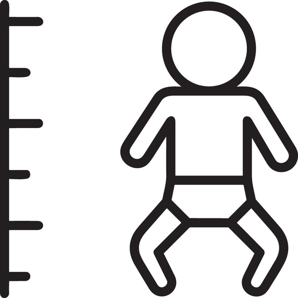 Growth business icon symbol vector image. Illustration of the progress outline infographic strategy  development design image