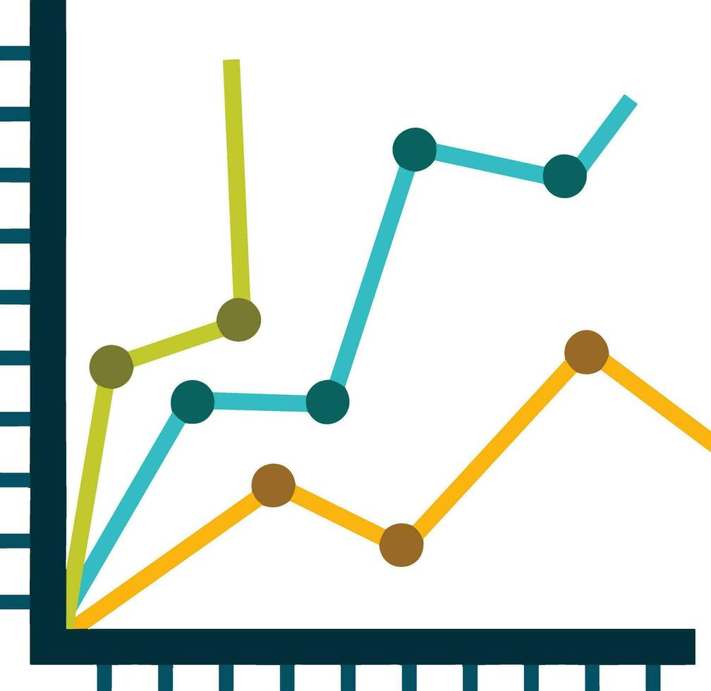 Growth business icon symbol vector image. Illustration of the progress outline infographic strategy  development design image