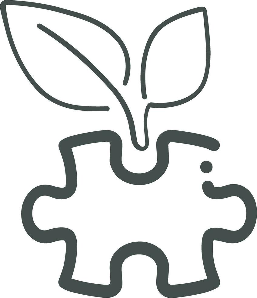 Growth business icon symbol vector image. Illustration of the progress outline infographic strategy  development design image