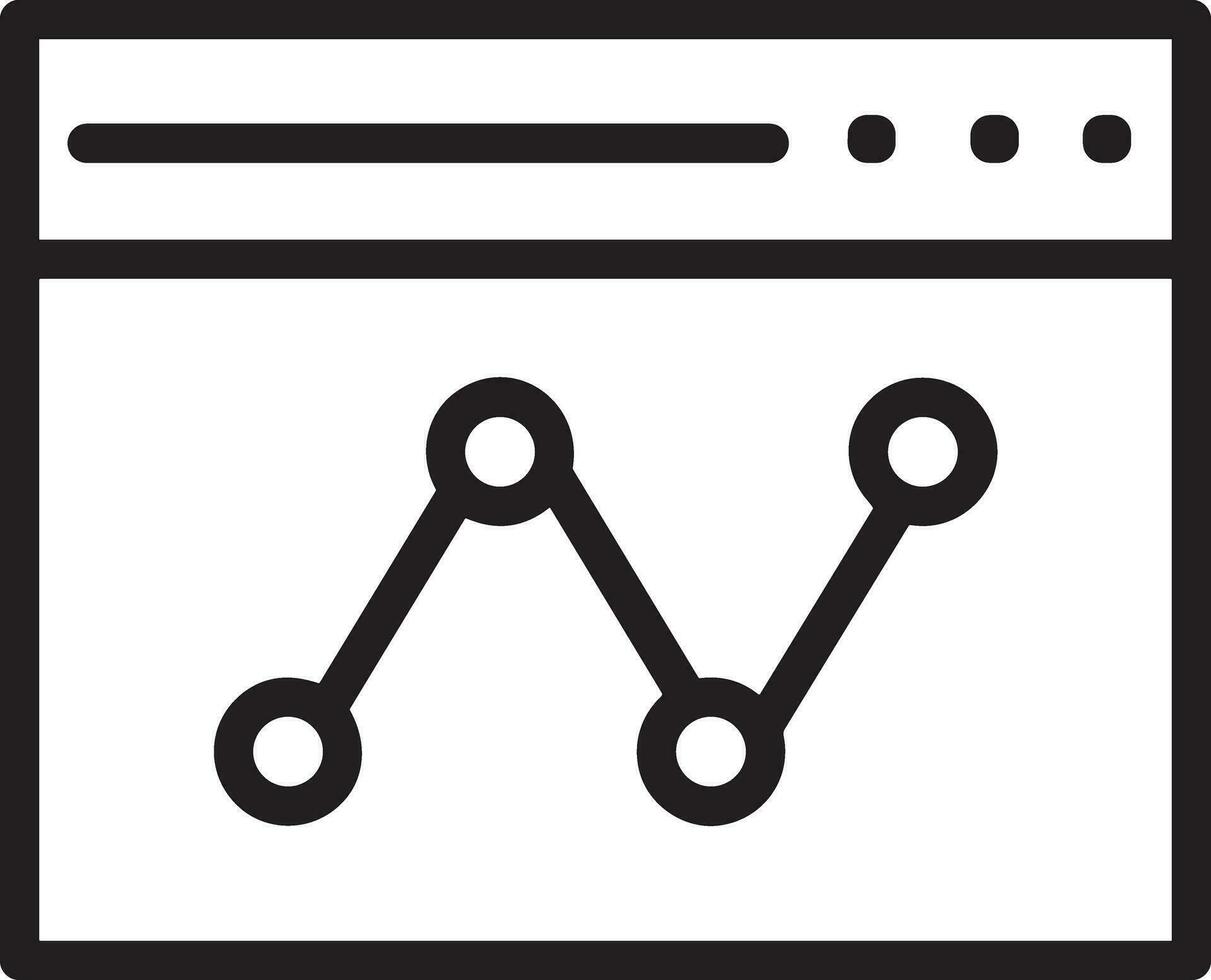 Growth business icon symbol vector image. Illustration of the progress outline infographic strategy  development design image