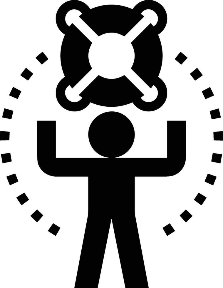 Growth business icon symbol vector image. Illustration of the progress outline infographic strategy  development design image
