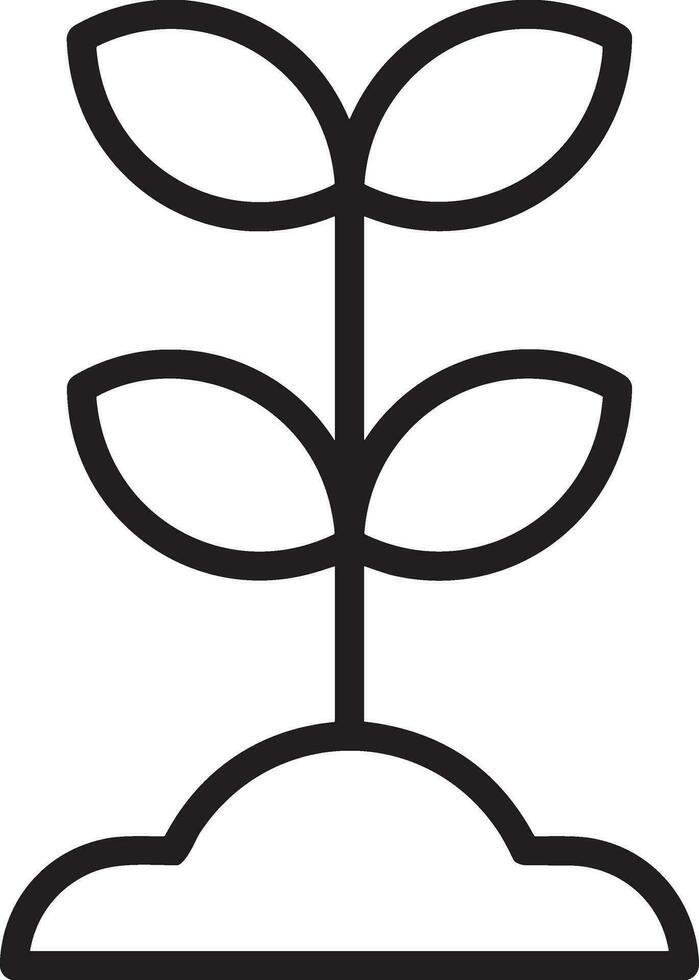 Growth business icon symbol vector image. Illustration of the progress outline infographic strategy  development design image
