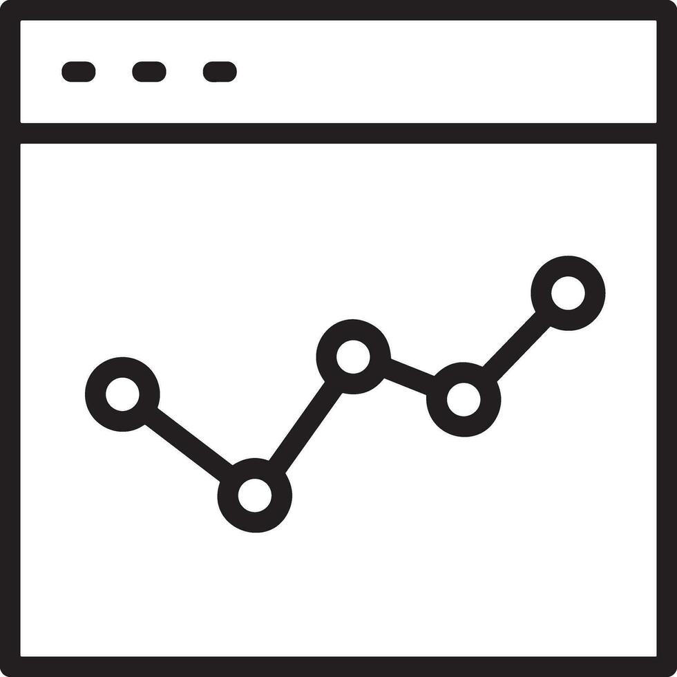 Growth business icon symbol vector image. Illustration of the progress outline infographic strategy  development design image